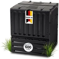 GARANTIA Komposter ECO-KING Komposter 600 Liter schwarz