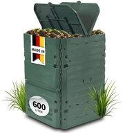 GARANTIA Komposter THERMO-KING Komposter 600 Liter gr&uuml;n