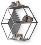 Canadian Cat Company Katzen-Wandregal HexaCat Katzenregal/Kratzbaum