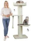 Happypet Kratzbaum FREDDY, Katzenbaum 'Freddy', Gesamth&ouml;he 150 cm, mit...
