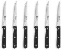 Richardson Sheffield Steakmesser CUCINA (6 St&uuml;ck), schwarz, hochglanzpoliert