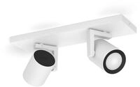 Philips Hue LED Deckenspot White & Color Ambiance Argenta Spot 2-flammig 2 x...