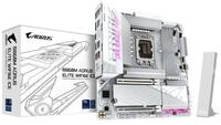 Gigabyte B860M AORUS ELITE WF6E ICE Mainboard - Intel Core Ultra CPUs, 12+1+2+1
