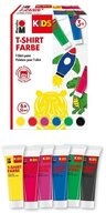 Marabu Stoffmalfarbe KiDS T-Shirt Farbe, 6 x 36 ml
