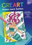 CreArt Malen nach Zahlen ab 7: Feen, Elfen, Meerjungfrauen / diverse