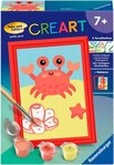 Ravensburger Malen nach Zahlen CreArt, Fr&ouml;hliche Krabbe, Made in Europe