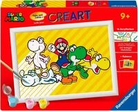 Ravensburger Malen nach Zahlen CreArt, Super Mario, Made in Europe