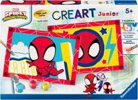 Ravensburger Spiel CreArt, Malen nach Zahlen Junior Marvel Der ultimative...