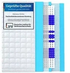 Taschenfederkernmatratze Hamburg 9 ZONEN in Premiumqualit&auml;t, Taschen Federkern