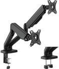 LogiLink Monitor-Halterung LOGILINK Monitorhalterung BP0177 2-fach 17-32 Flat &