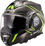 LS2 Motorradhelm FF901 Advant X Carbon Future II Klapphelm, vorbereitet f&uuml;r