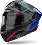 Airoh Motorradhelm Helmet Matryx Rocket Blue/Red Gloss