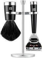 Zwilling Nassrasierer ZWILLING Dreiteiliges Rasier-Set verchromten Halter Rasierer,