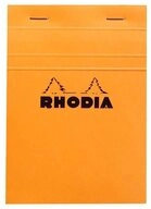 Rhodia Notizblock Rhodia Notizblock Rhodia A6 geh kar 80Bl orange