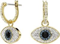 Swarovski Paar Creolen Symbolica B&ouml;ser Blick magisches Auge, mit Swarovski&reg;