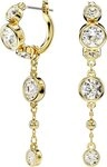 Swarovski Paar Creolen Schmuck Geschenk Imber Drop-Ohrh&auml;nger, mit Swarovski&reg;