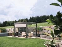 Biohort Pergola 3x3 m, verschiedene Farben, 312x312x264 cm, ausgezeichnet mit...