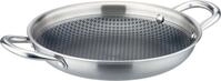 GSW Servierpfanne Inoxxa Black, Edelstahl (1-tlg), Pfanne aus Dreischicht-Material