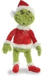 Aurora World Pl&uuml;schfigur Aurora 15900 - Dr. Seuss Grinch Santa, Pl&uuml;schfigur, ca. 48