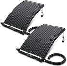 monzana Pool-Solarkollektor, Sonnenkollektor 2x 112x55x14cm 10000 L/h