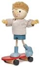 Tender Leaf Toys Skateboard Edward & Skateboard