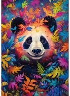 Schmidt Spiele Puzzle PU1000T.Pandab&auml;r im Regenbogenwald, Puzzleteile