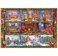 Schmidt Spiele Puzzle Fr&ouml;hliche Weihnachtszeit Standard 1000 Teile, 1000...