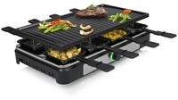 Tristar Raclette Tristar RA-2746 Raclette - Gro&szlig;e Backfl&auml;che - Bis zu 8 Personen, 8