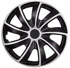 NRM Radkappen QUAD Bicolor, 17 in Zoll, (4-St) Radzierblenden f&uuml;r Stahlfelgen