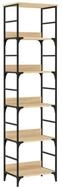 vidaXL B&uuml;cherregal NA B&uuml;cherregal Sonoma Eiche 50x33x188,5 cm Spanplatte