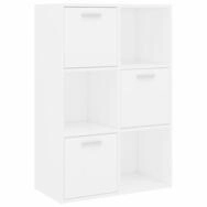 vidaXL Aktenschrank Lagerschrank Wei&szlig; 60x29,5x90 cm Holzwerkstoff