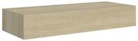 vidaXL Wandregal 60 x 235 x 10 cm Wandregal Schubladenregal Eichenoptik...