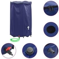 vidaXL Bew&auml;sserungssystem Wassertank mit Wasserhahn Faltbar 1000 L PVC, (1-tlg)
