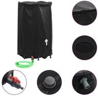 vidaXL Bew&auml;sserungssystem Wassertank mit Wasserhahn Faltbar 500 L PVC, (1-tlg)