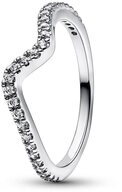 Pandora Fingerring Pandora Funkelnde Welle Ring 192539C01 Damenring