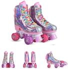 Byox Rollschuhe Rollschuhe Einhorn, PU-R&auml;der beleuchtet, ABEC-5 Lager, verschiedene