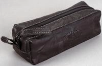 Pride and Soul Etui Pride and Soul 47177 Schlamperrolle Leder schwarz