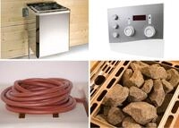 weka Bio-Saunaofen Technikpaket 2, 9 kW, externe Steuerung