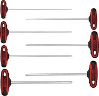 KS Tools Stiftschl&uuml;ssel ERGOTORQUEplus (7 St), T-Griff RIBE