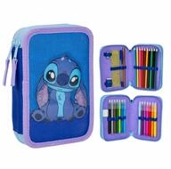 Artesan&iacute;a Federm&auml;ppchen Disney Stitch doppelte Federtasche