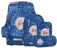 Beckmann Schulrucksack Active Air (6tlg., inkl. Sportrucksack, Federmappe,
