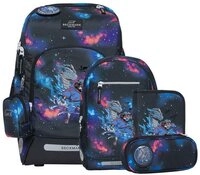 Beckmann Schulrucksack Active Air (6tlg., inkl. Sportrucksack, Federmappe,