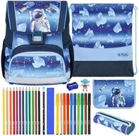 Herlitz Schulranzen Set Loop Plus 10-teilig 2025 Jungen Cosmic Explorer