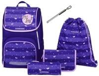 Schneiders Schulranzen 2in1 Schulranzen Set 5-teilig (Set, 6-tlg)
