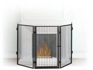 relaxdays Ofenschutzgitter Kaminschutzgitter Metall