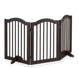 relaxdays Universalschutzgitter Braunes Absperrgitter 70 cm hoch