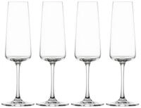 SCHOTT-ZWIESEL Sektglas MioVino Sektgl&auml;ser 260 ml 4er Set, 4-tlg., Glas wei&szlig;