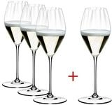 RIEDEL THE WINE GLASS COMPANY Sektglas Champagnergl&auml;ser Performance (4-teilig)