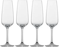 SCHOTT-ZWIESEL Geschirr-Set Sektglas 4er-Set Tulip mit Moussierpunkt klar,