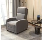HOMCOM Relaxsessel Fernsehsessel, gepolstert, Sessel mit verstellbarer...